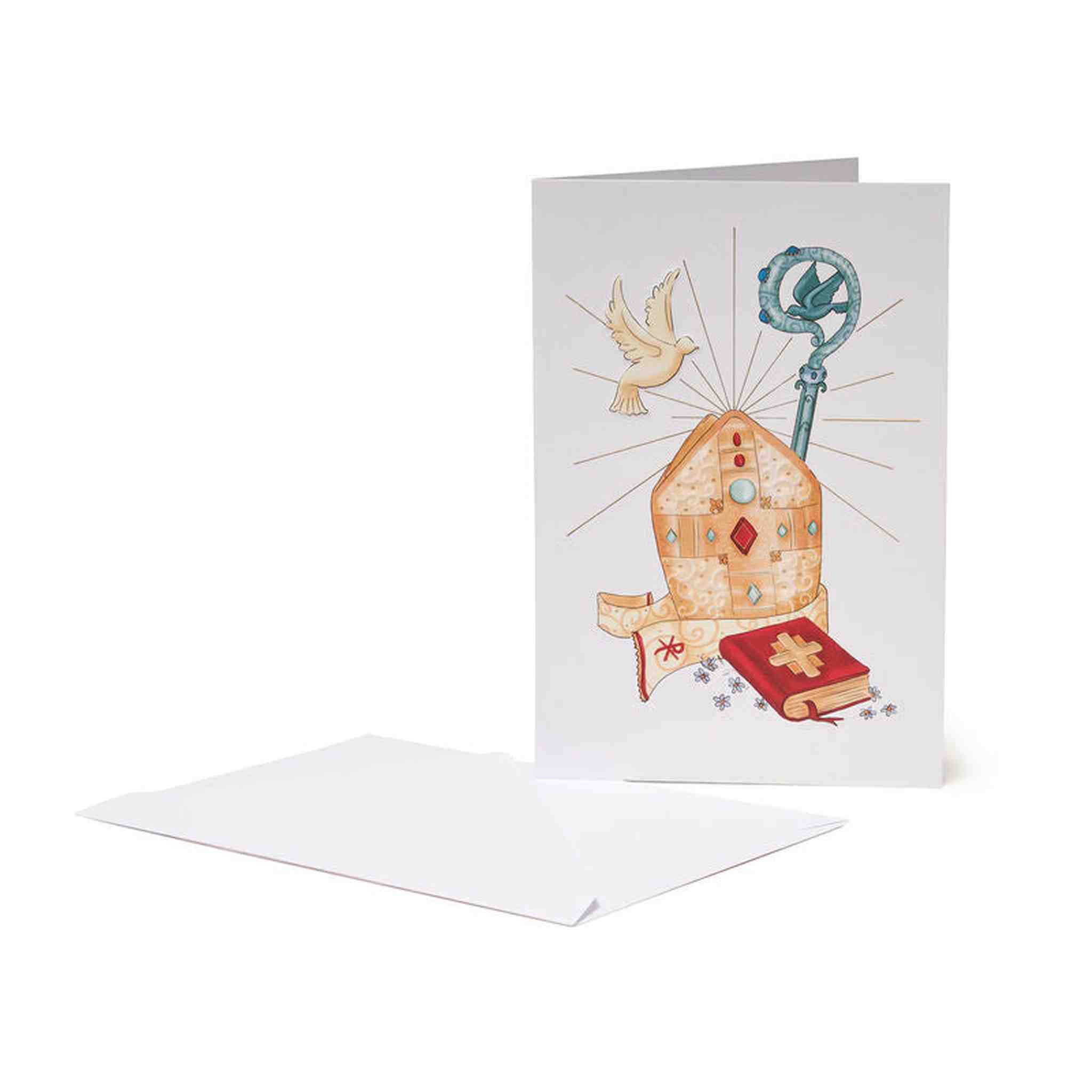 Legami Biglietti Ricorrenze — BIGLIETTO DI AUGURI 11,5x17 CRESIMA