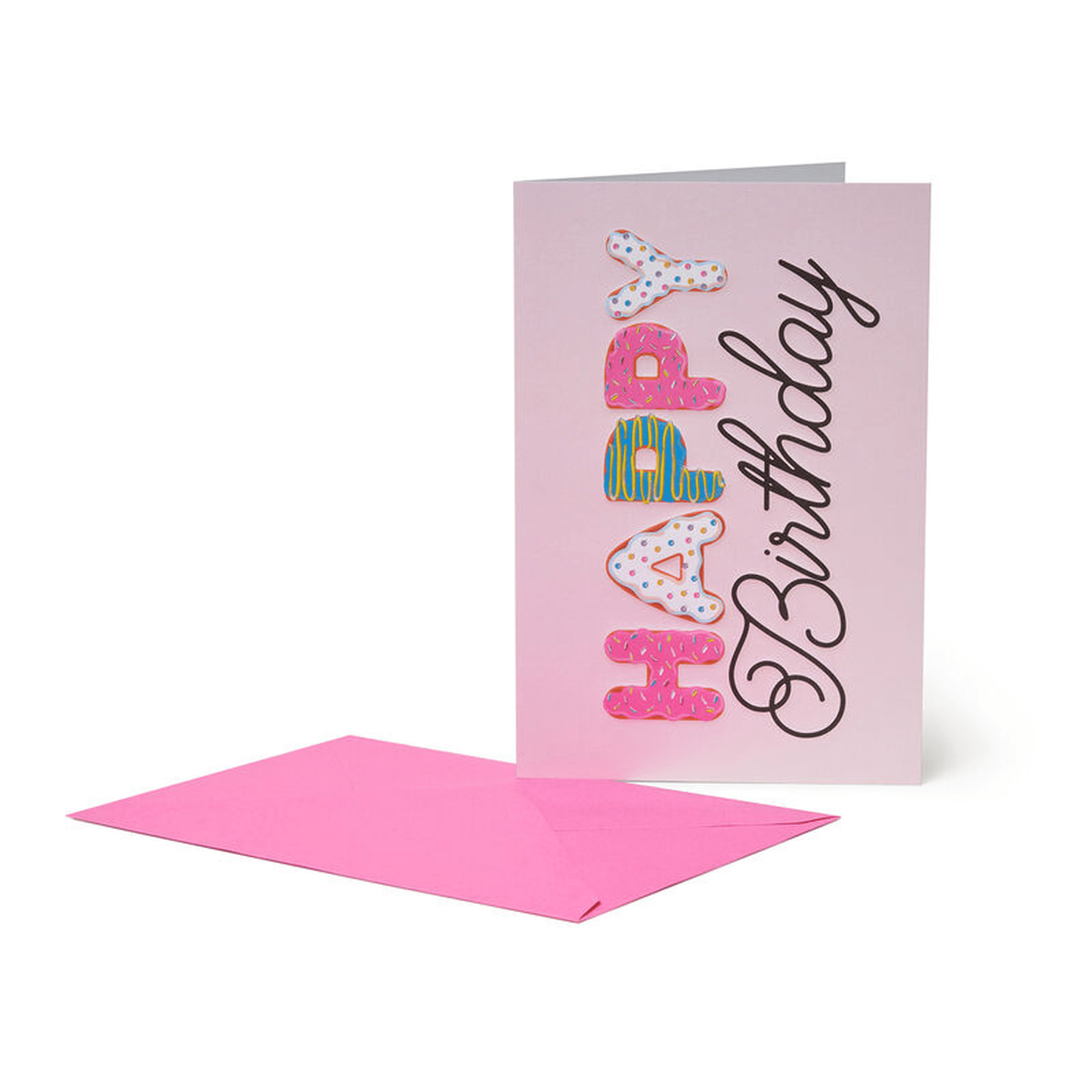 BIGLIETTO DI AUGURI 11,5x17 DONUT