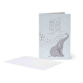 BIGLIETTO DI AUGURI 11,5x17 ELEPHANT