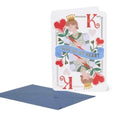 BIGLIETTO DI AUGURI 11,5x17 KING