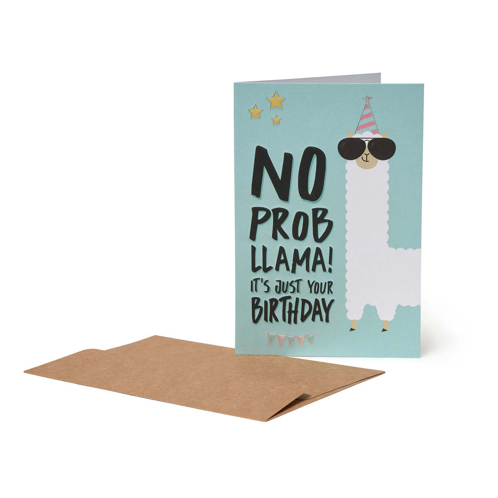 BIGLIETTO DI AUGURI 11,5x17 NO PROBLLAMA