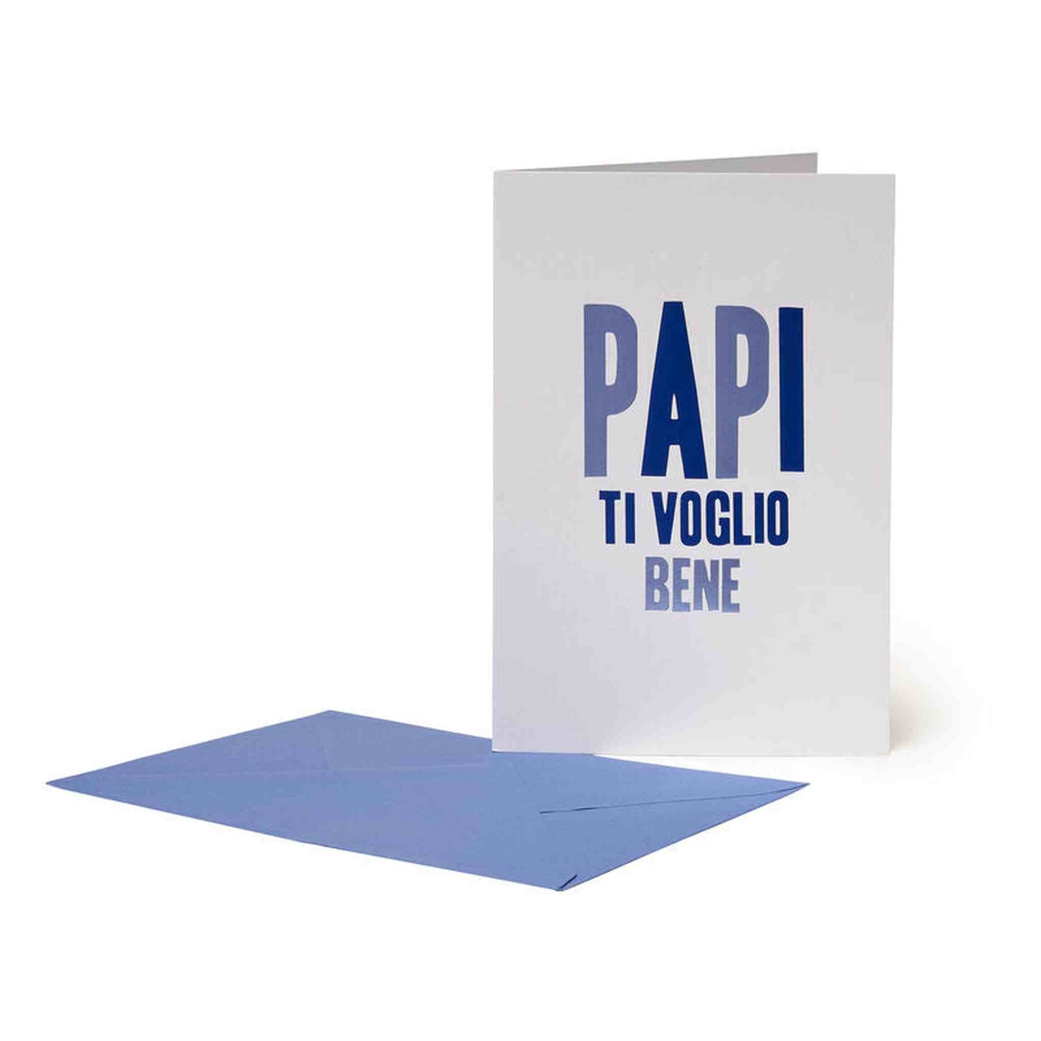 BIGLIETTO DI AUGURI 11,5x17 PAPI