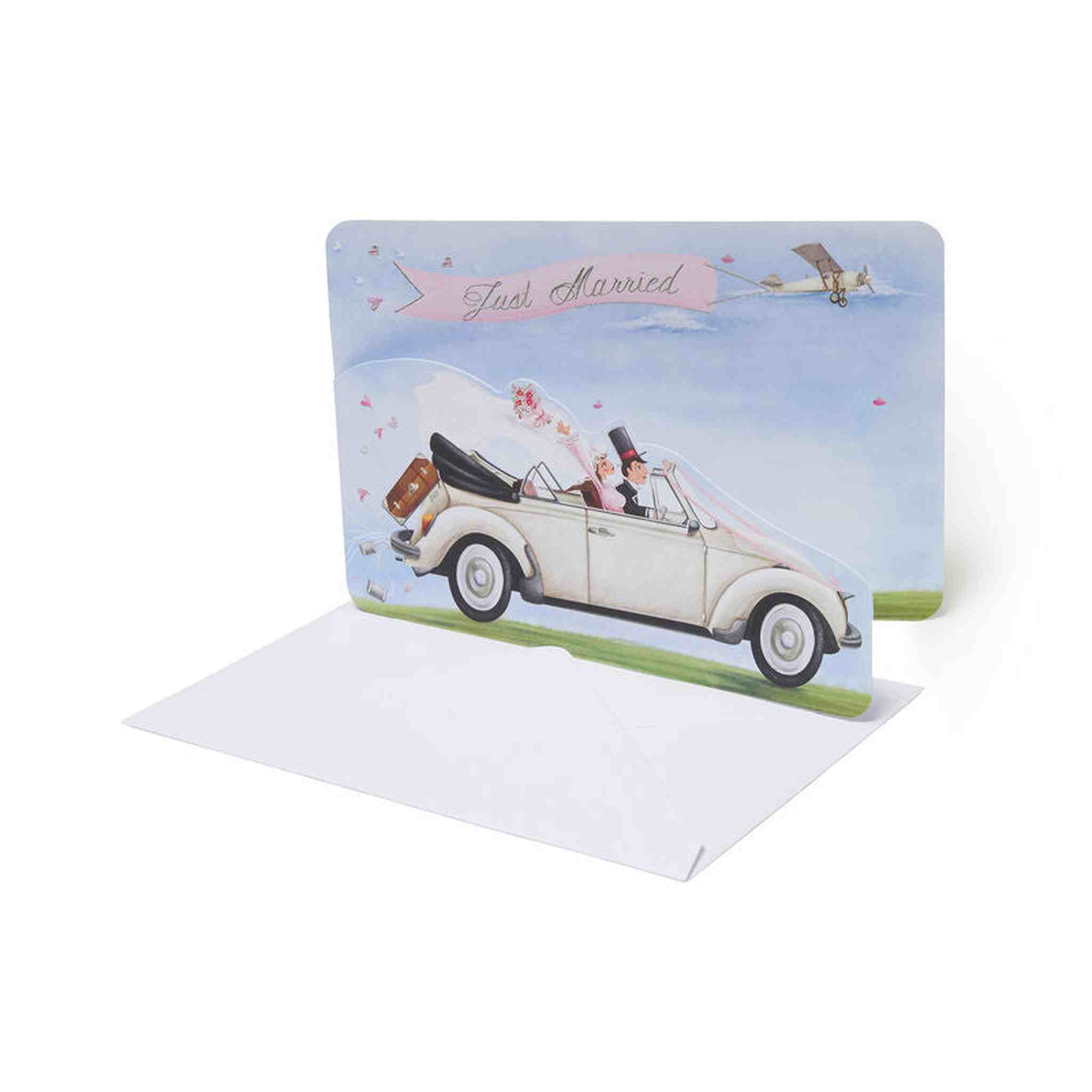 BIGLIETTO DI AUGURI 11,5x17 WEDDING