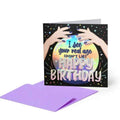 BIGLIETTO DI AUGURI 7x7 CRYSTAL