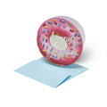 BIGLIETTO DI AUGURI 7x7 HB DONUT