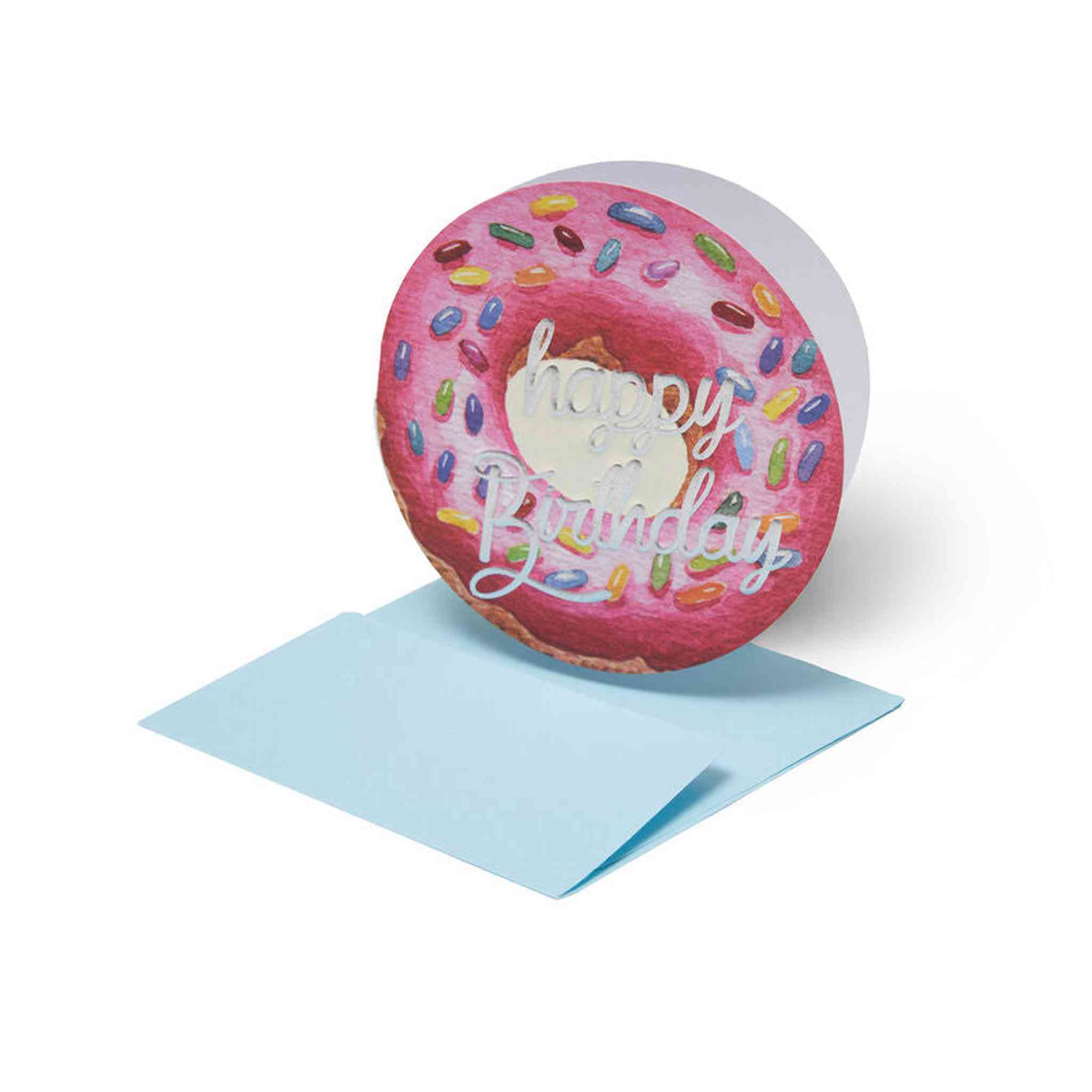 BIGLIETTO DI AUGURI 7x7 HB DONUT