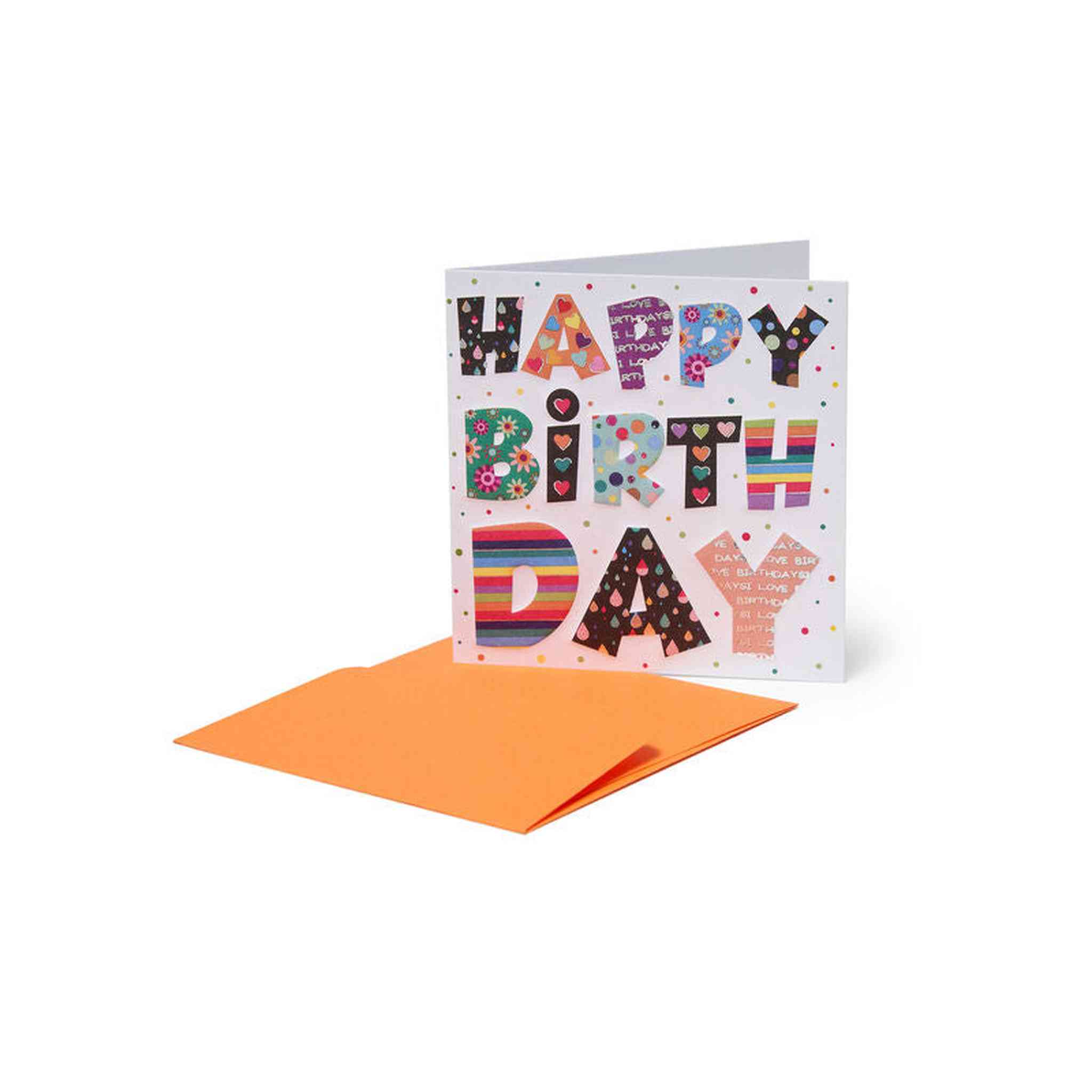 BIGLIETTO DI AUGURI 7x7 HB DOTS & DECORATIONS
