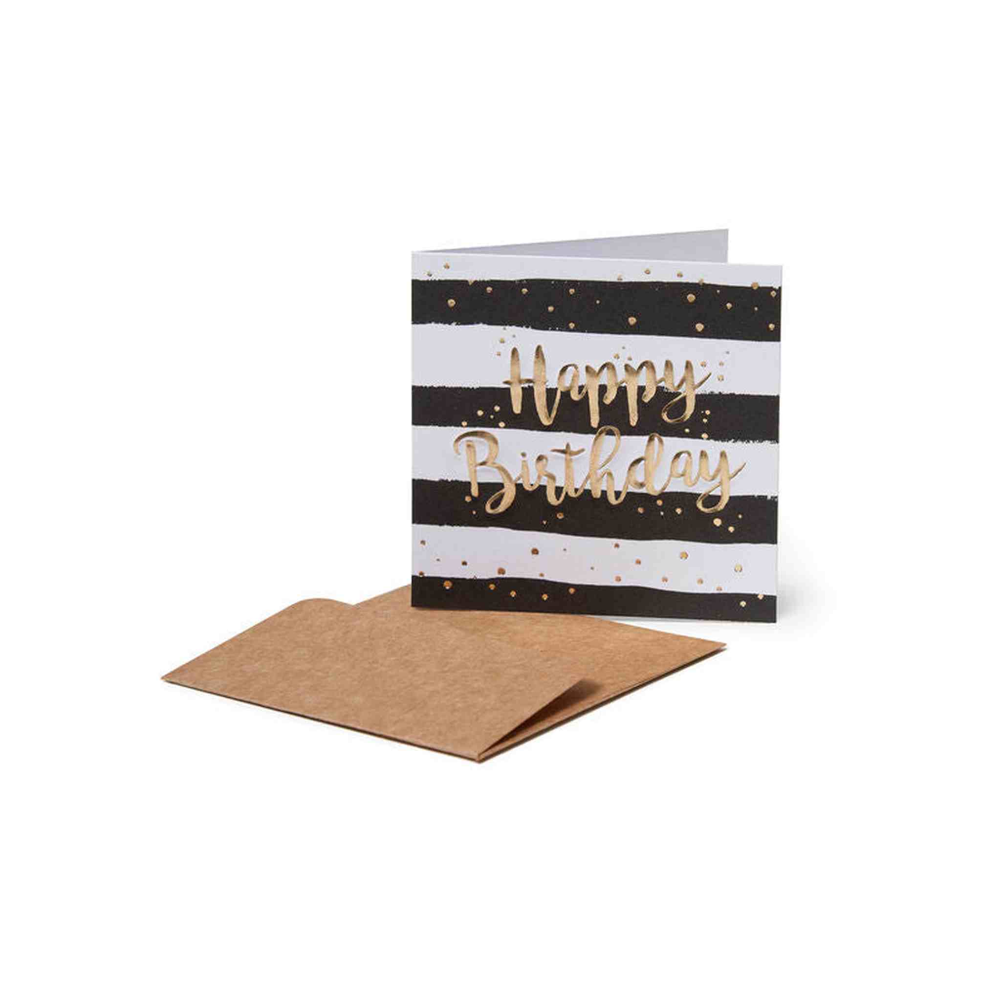 BIGLIETTO DI AUGURI 7x7 HB STRIPES