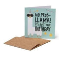 BIGLIETTO DI AUGURI 7x7 LLAMA