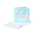 BIGLIETTO DI AUGURI 7x7 NEW BABY