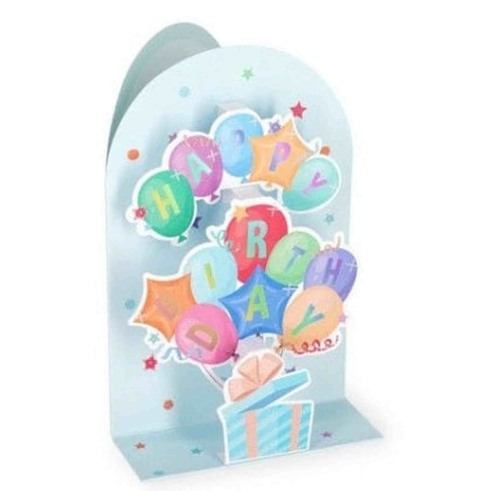 BIGLIETTO POP-UP - BALLOONS