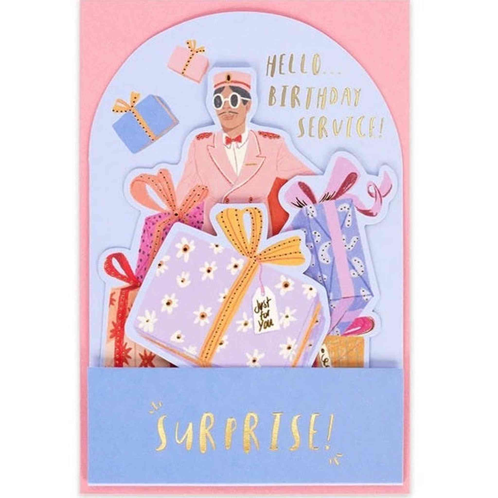 BIGLIETTO POP-UP - BIRTHDAY SERVICE