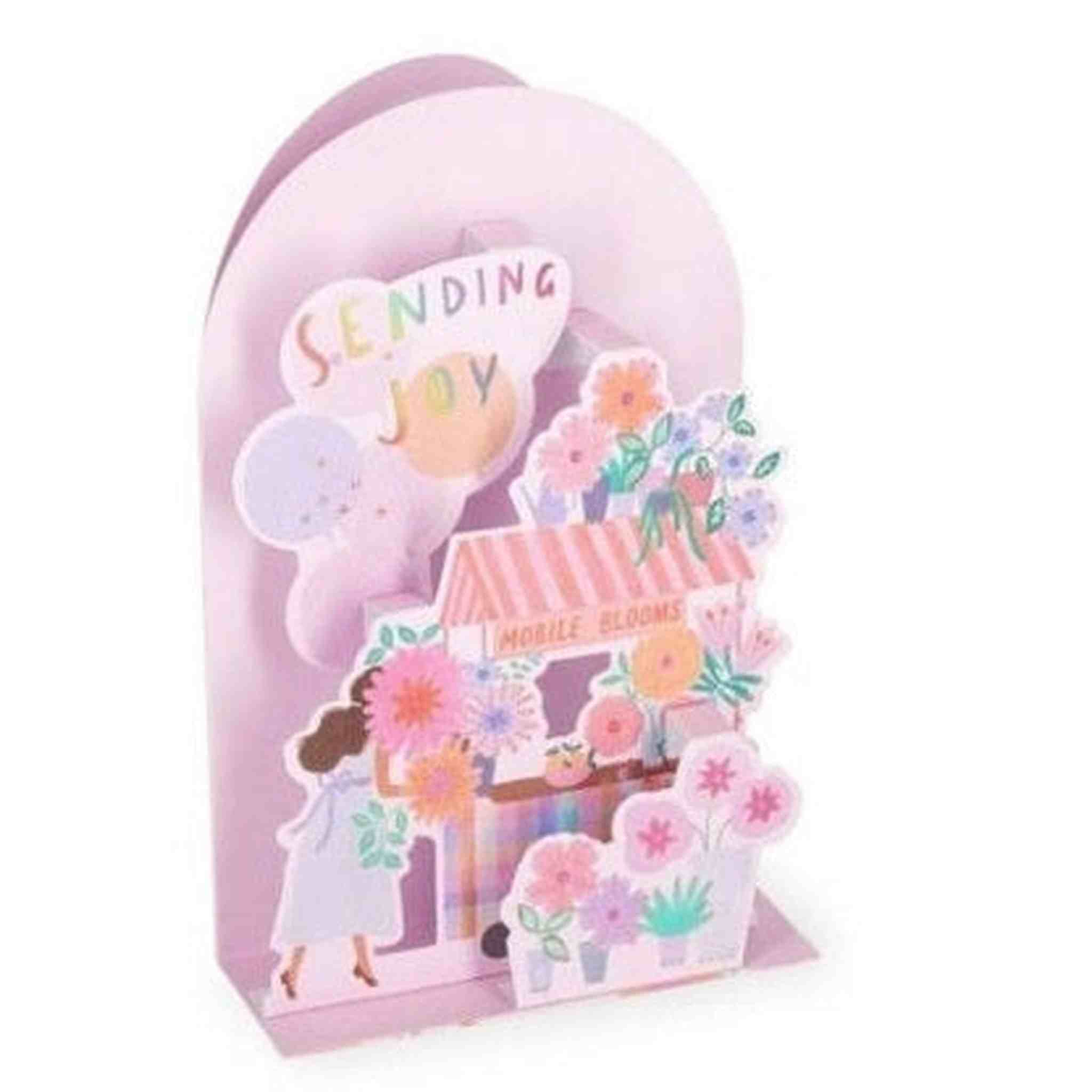 BIGLIETTO POP-UP - FLOWER CART