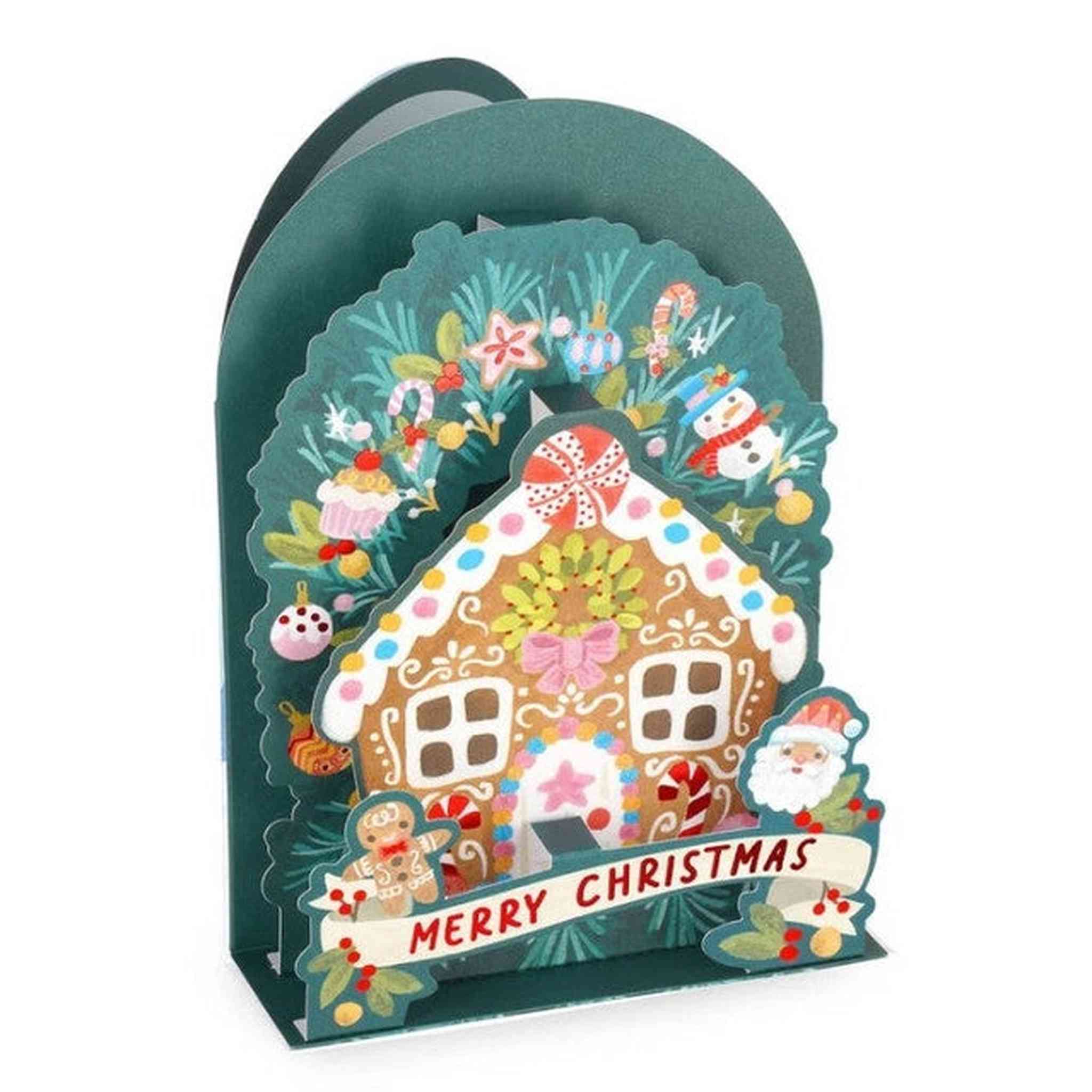 BIGLIETTO POP-UP - GINGERBREAD HOUSE