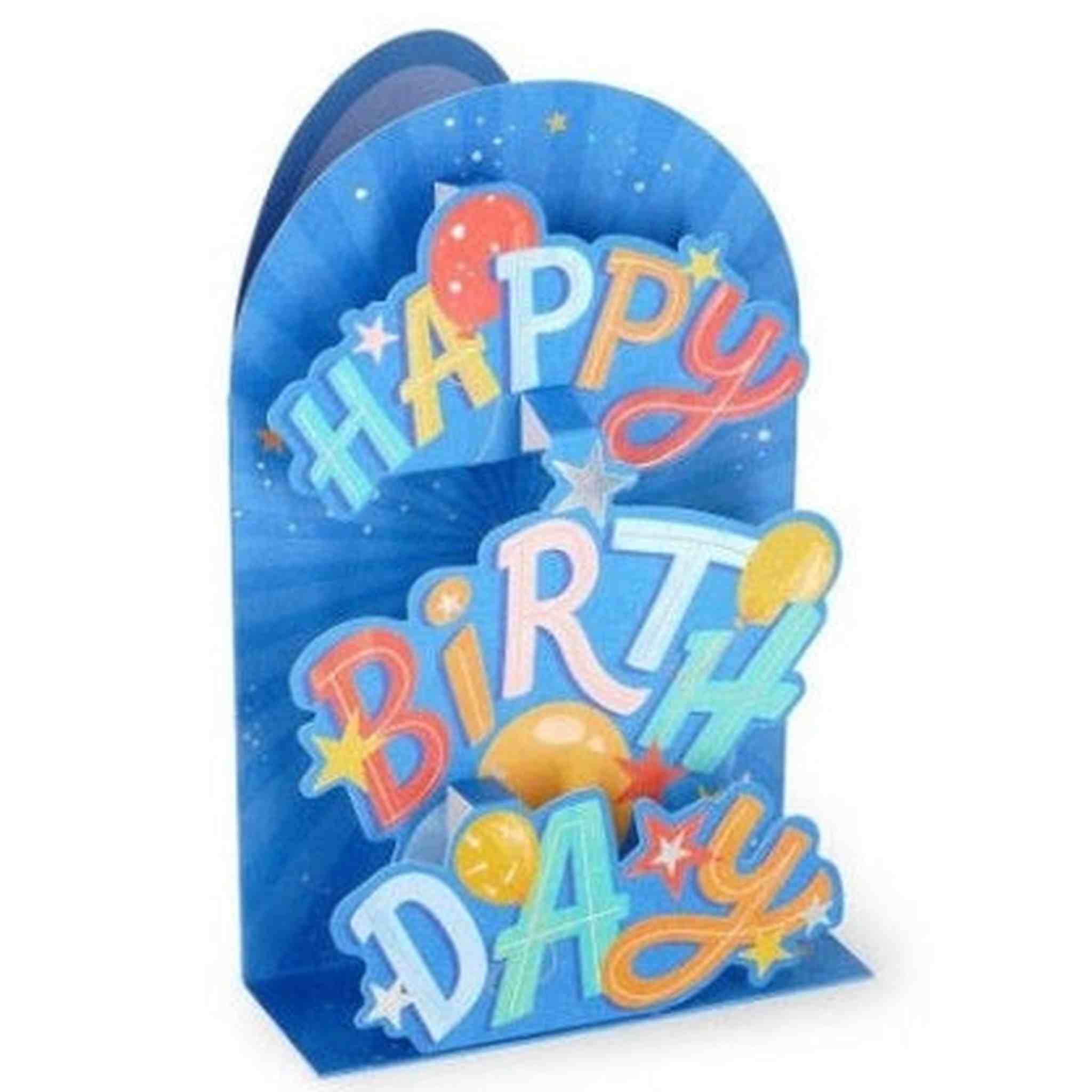 BIGLIETTO POP-UP - HAPPY BIRTHDAY