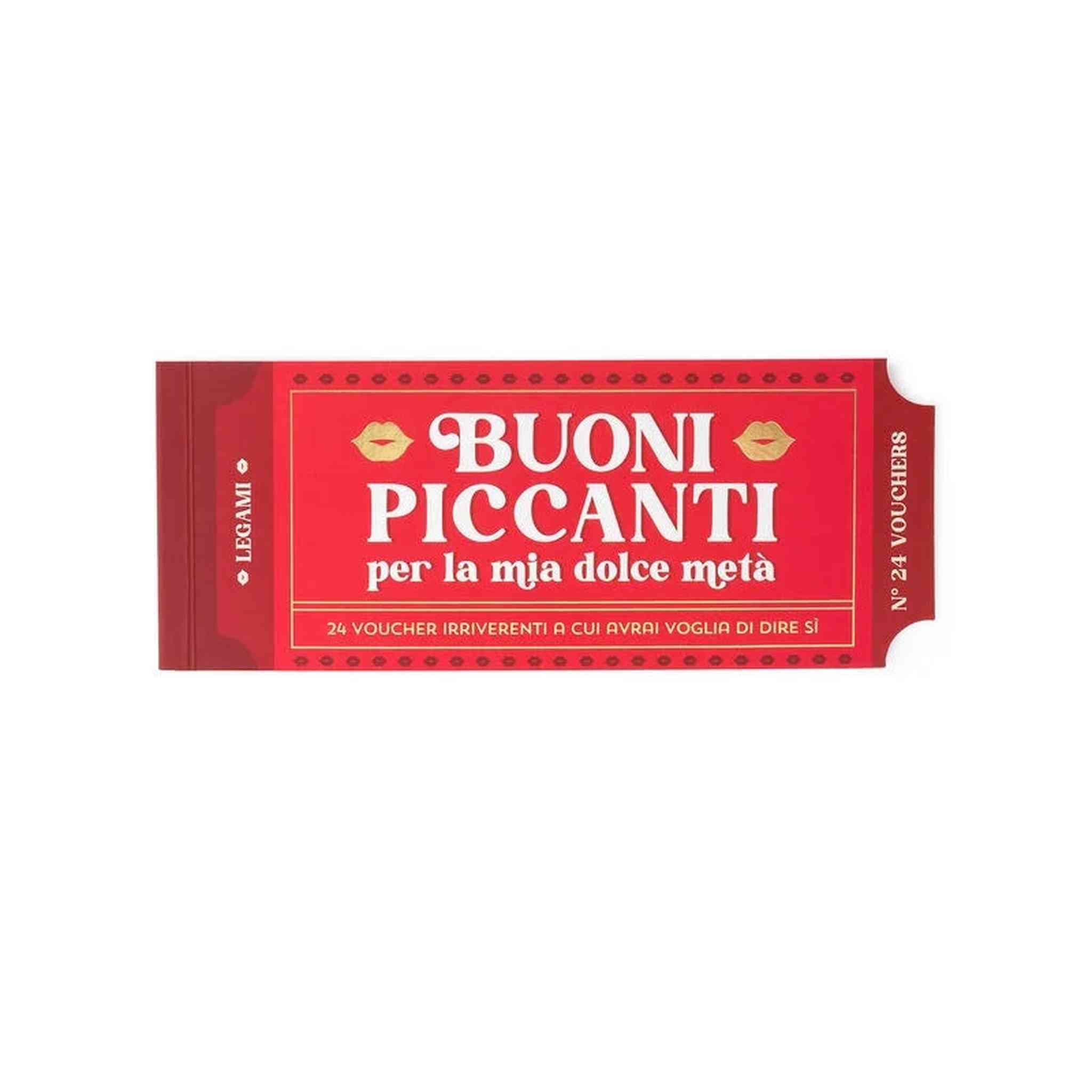 Blocchetto da 24 Vouchers - ITALIANO - SEX VOUCHERS