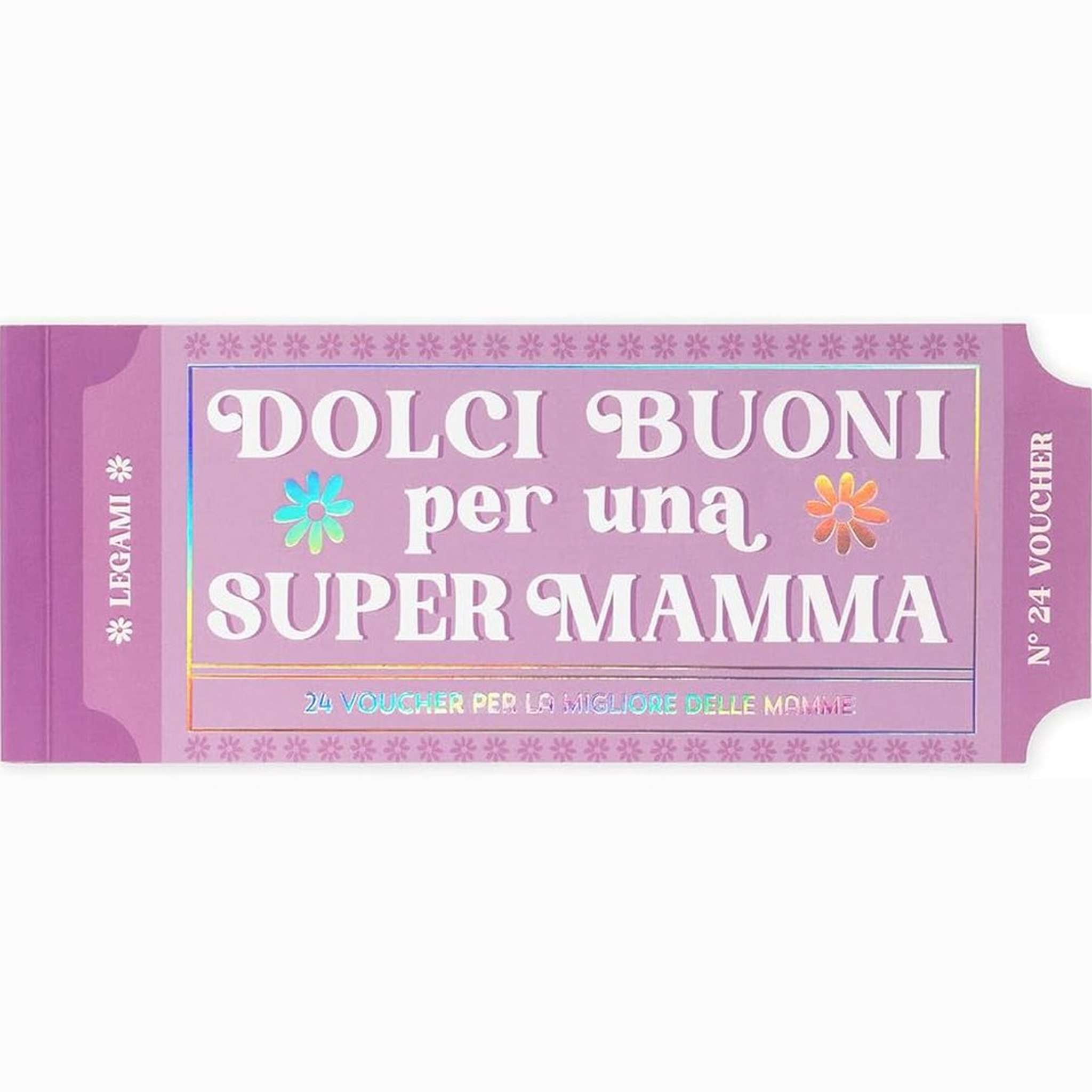 Blocchetto da 24 Vouchers per la Mamma
