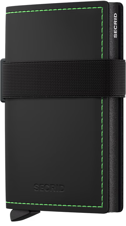 SECRID - Bandwallet Matte Black-Green