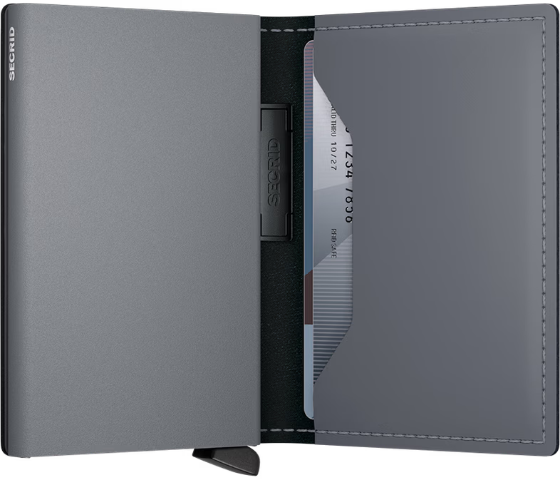 SECRID - Bandwallet Matte Grey-Grey