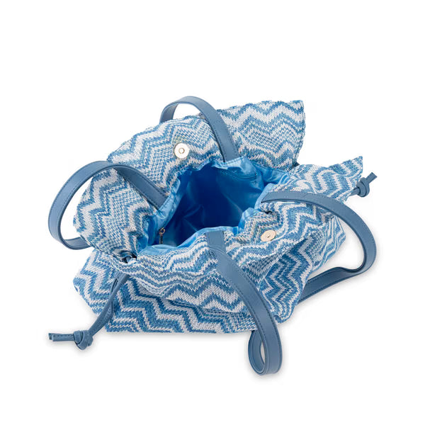 CAMPO MARZIO - SUGAR SHOULDER BAG BLUE JEANS