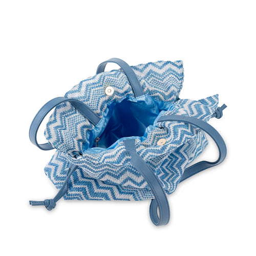 CAMPO MARZIO - SUGAR SHOULDER BAG BLUE JEANS