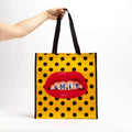 BORSA IN POLIPROPILENE "GROCERY BAG TOILETPAPER" Cm. 40x42x13,5 - SHIT