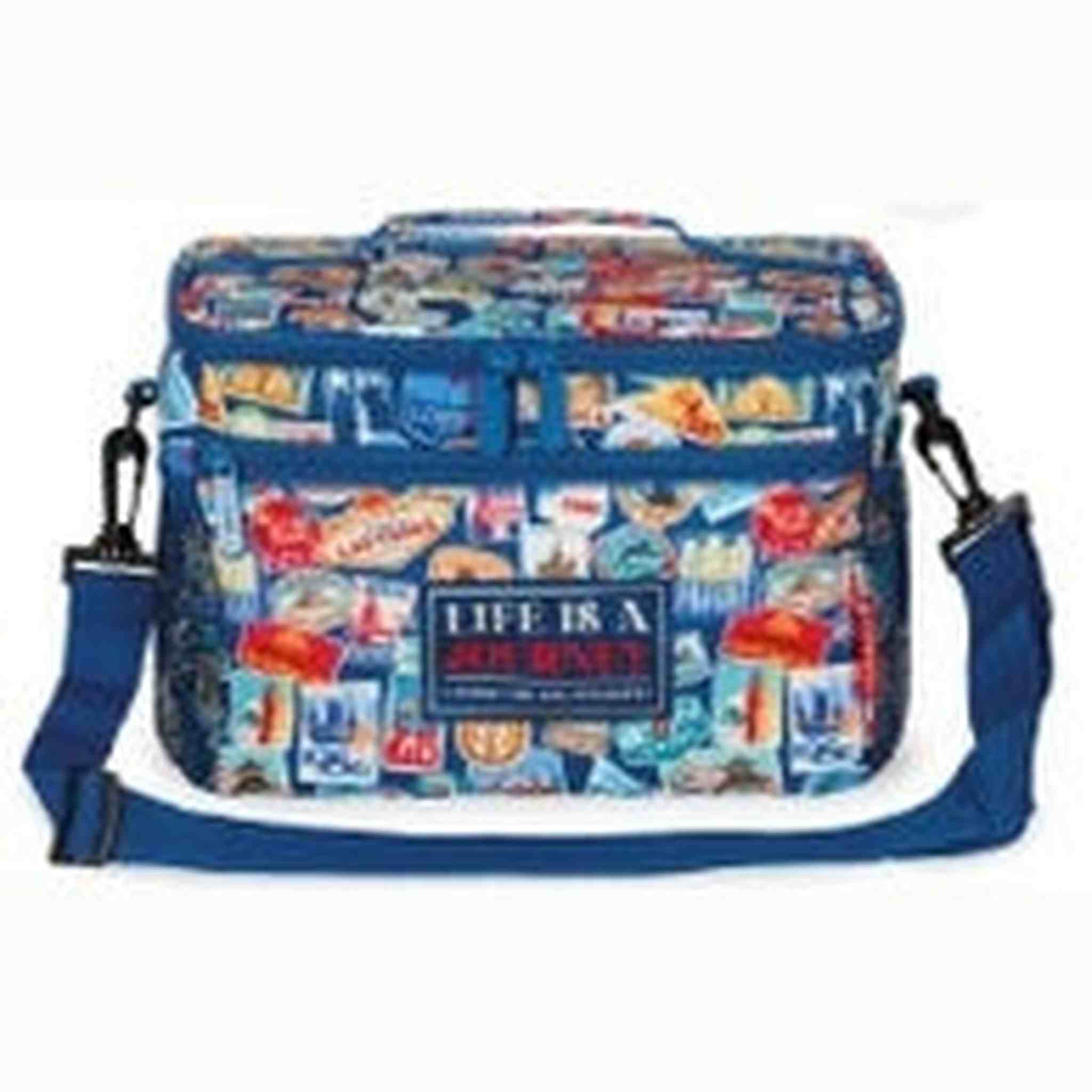 Borsa Porta Pranzo 7,7 l - Travel Stickers - Lunch Bag