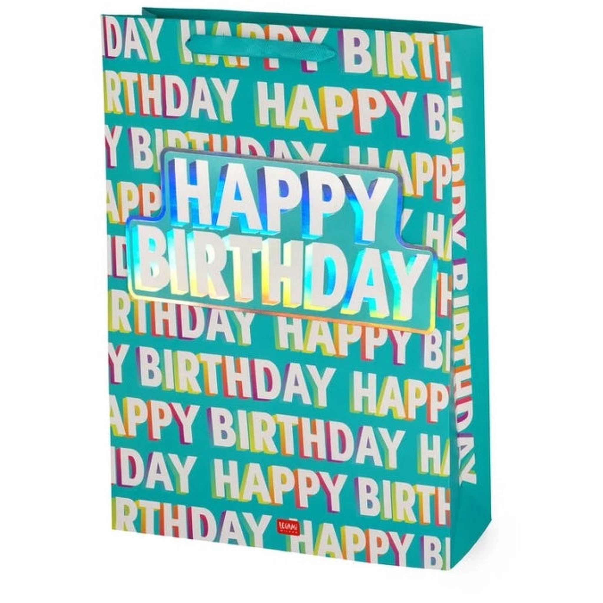 BORSA REGALO EXTRA-LARGE - HAPPY BIRTHDAY