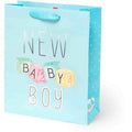 BORSA REGALO GRANDE - NEW BABY BOY