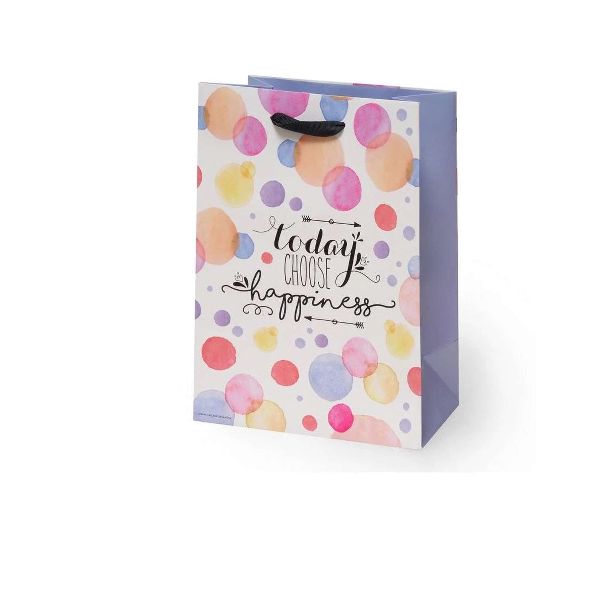 BORSA REGALO MEDIA - HAPPINESS
