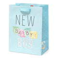 BORSA REGALO MEDIA - NEW BABY BOY