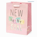 BORSA REGALO MEDIA - NEW BABY GIRL