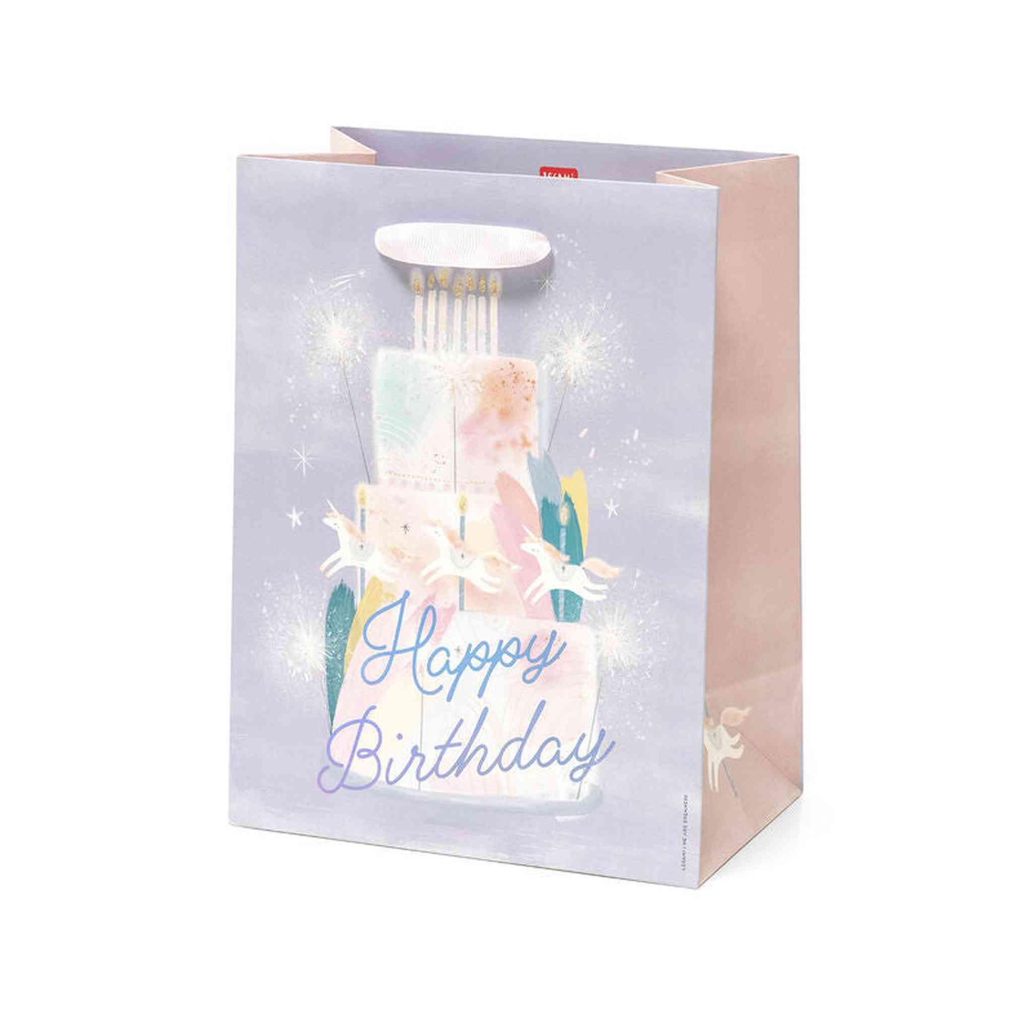 BORSA REGALO MEDIA - UNICORN CAKE