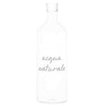 SIMPLE DAY - Bottiglia in Vetro Borosilicato – Decoro Acqua Naturale 1,4 L
