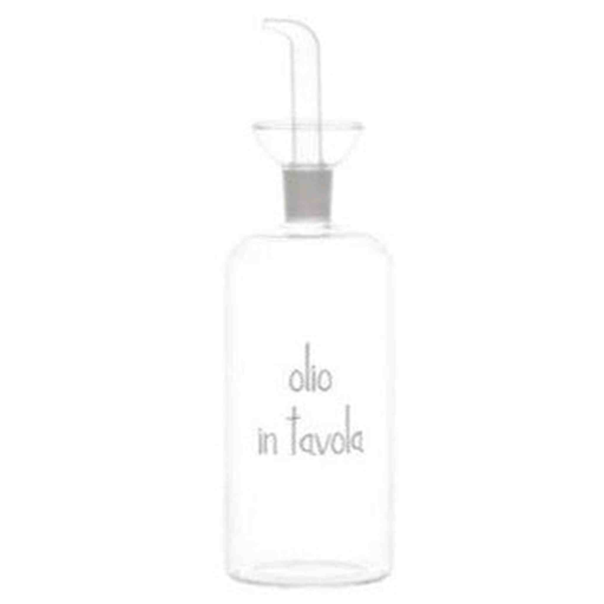 BOTTIGLIA IN VETRO 570ML OLIO IN TAVOLA