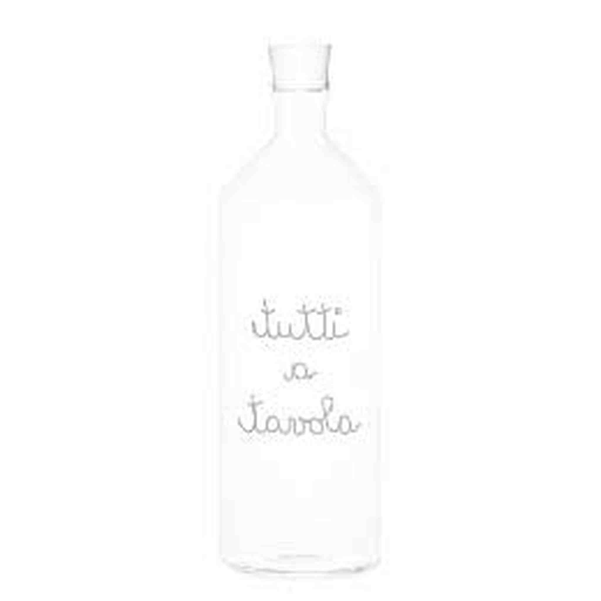 SIMPLE DAY - Bottiglia in Vetro Borosilicato – Decoro Tutti A Tavola