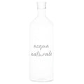 SIMPLE DAY - Bottiglia in Vetro Borosilicato – Decoro Acqua Naturale