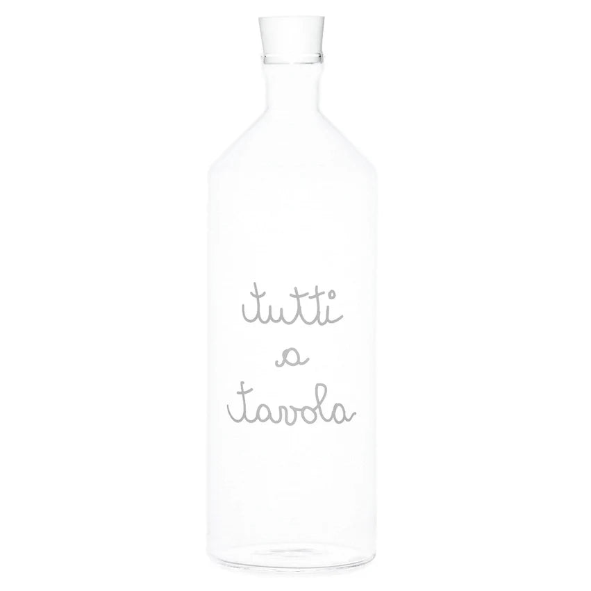 SIMPLE DAY - Bottiglia in Vetro Borosilicato – Decoro Tutti A Tavola