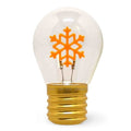 BULB FICTION - Lampada da Tavolo- FIOCCHI DI NEVE