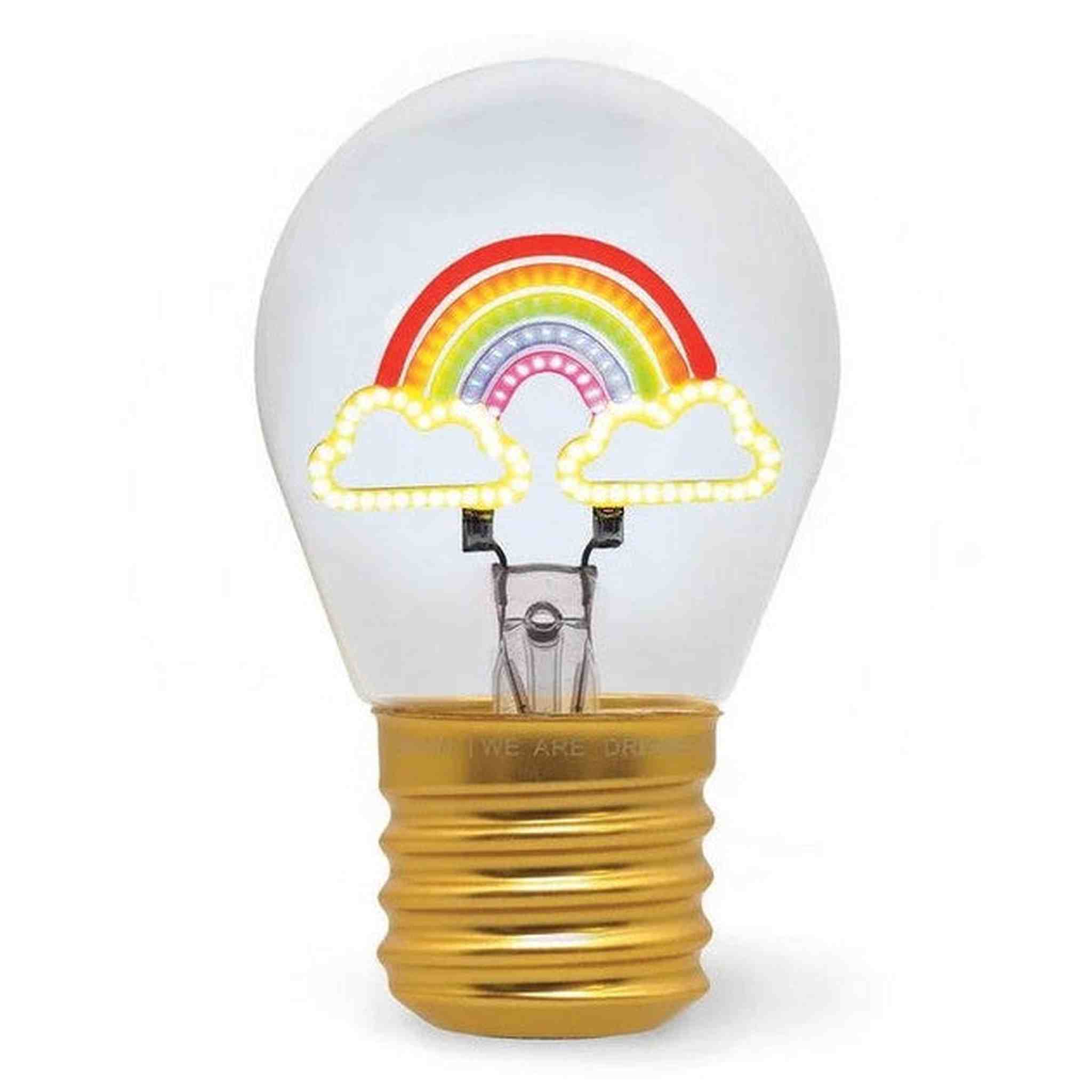 BULB FICTION - Lampada da Tavolo- RAINBOW