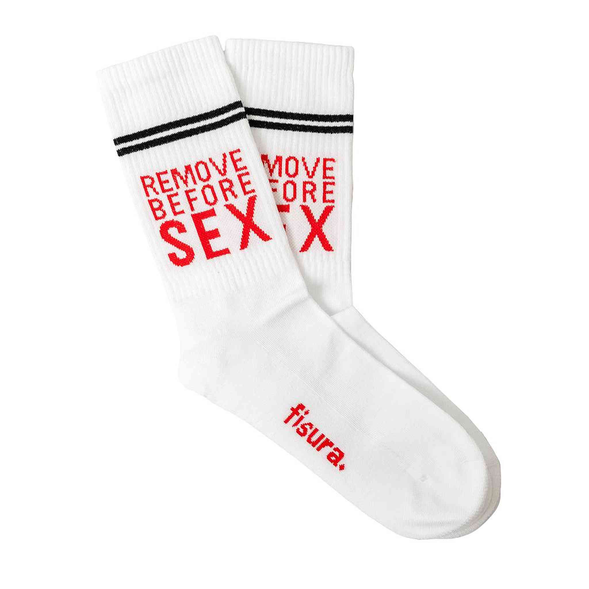 Calzini "Remove before sex"