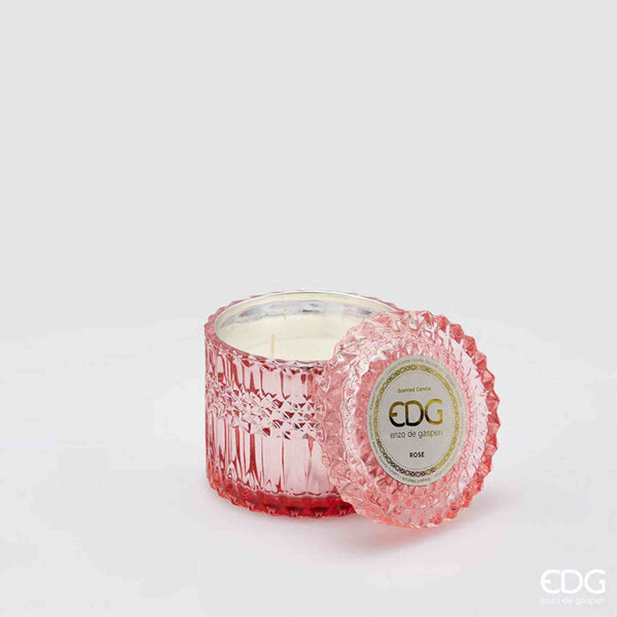 CANDELA CRYSTAL NEW FRAGRANZA ROSE H10,5 D11 C3