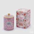 CANDELA MING CON PROFUMO MANDARIN E MATCHA  H.14 D.9 C4