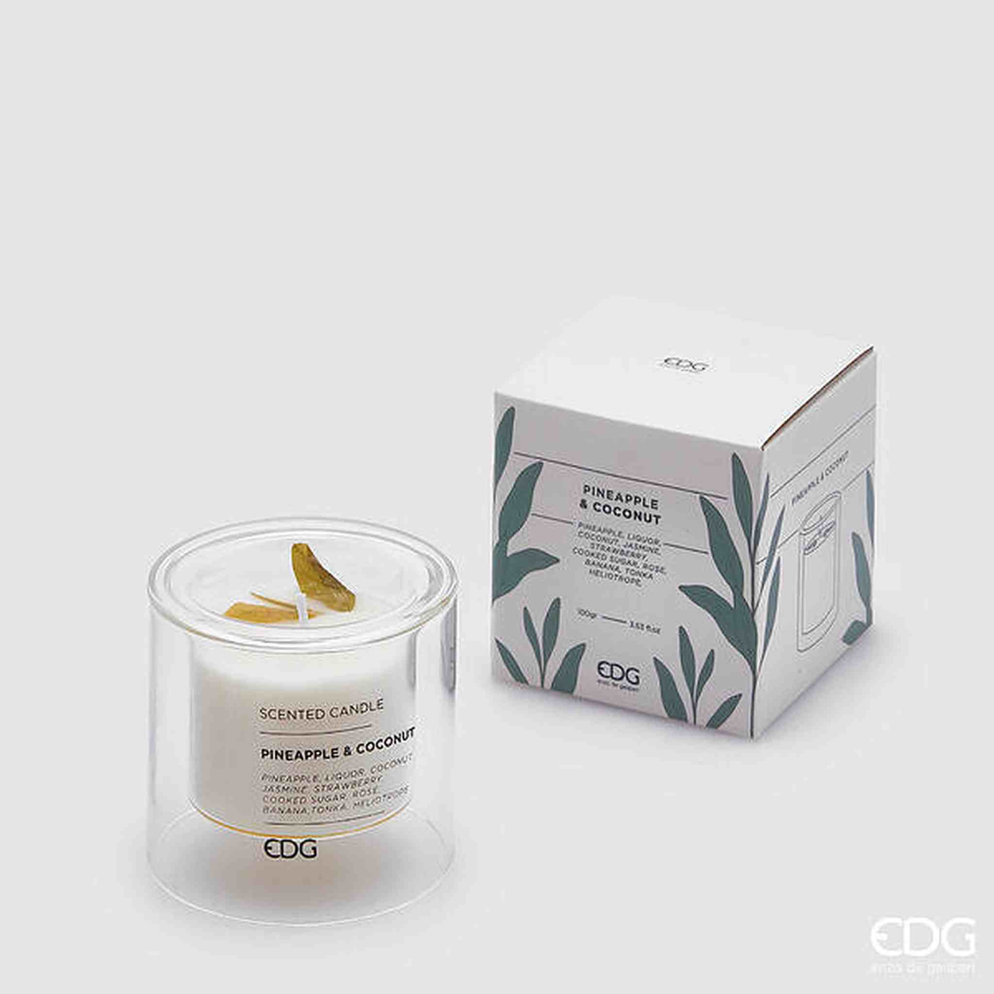 CANDELA SILHOUETTE CON PROFUMO ANANAS E COCONUT H.7,5 D.8