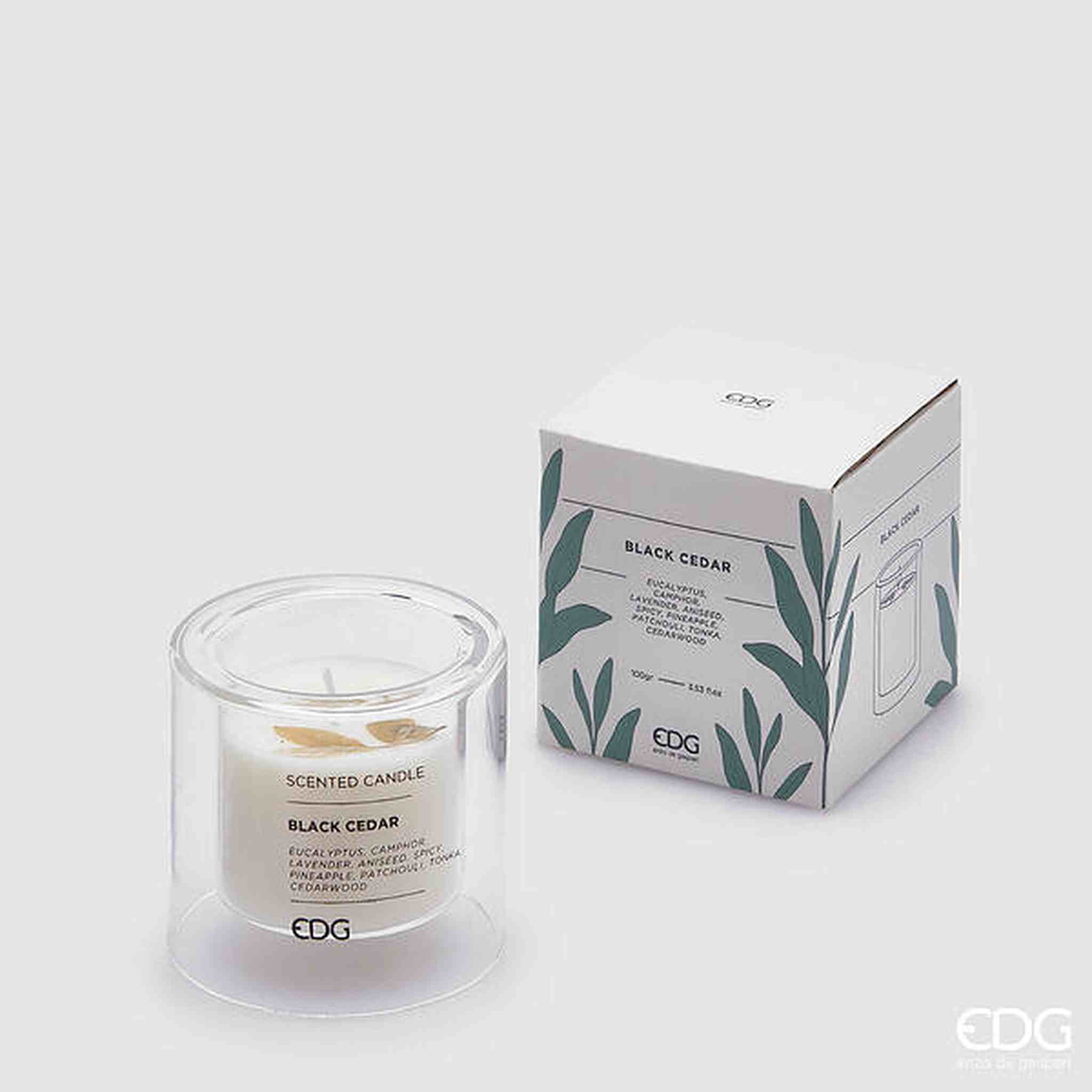 EDG — CANDELA SILHOUETTE CON PROFUMO BLACK CEDAR