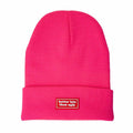Cappello "Better late than ugly" rosa fluo