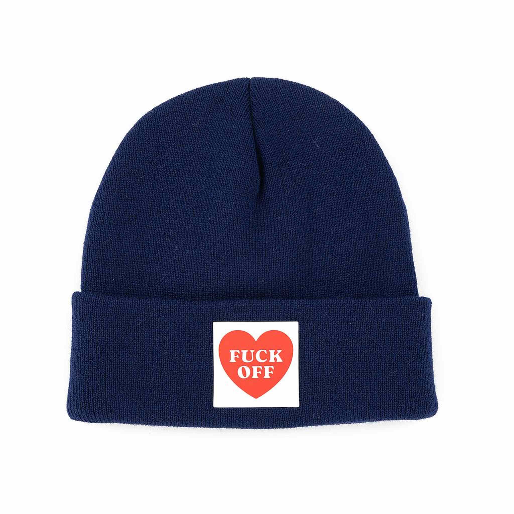 CAPPELLO "FUCK OFF" BLU SCURO