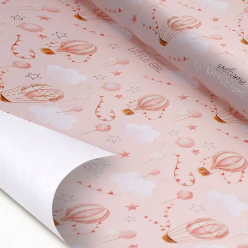 LEGAMI - Wrapping Paper Carta da Regalo 70x200 Baby Born - Girl