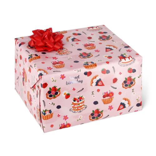 LEGAMI Wrapping Paper - Carta da Regalo 70x200 Cake