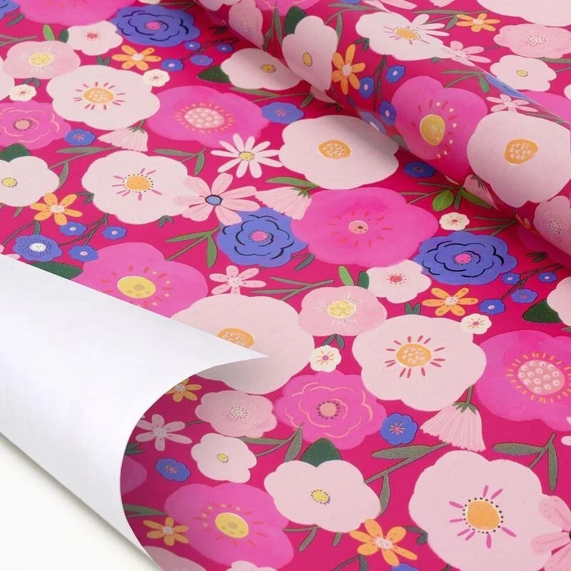 LEGAMI Wrapping Paper - Carta da Regalo 70x200 Flowers